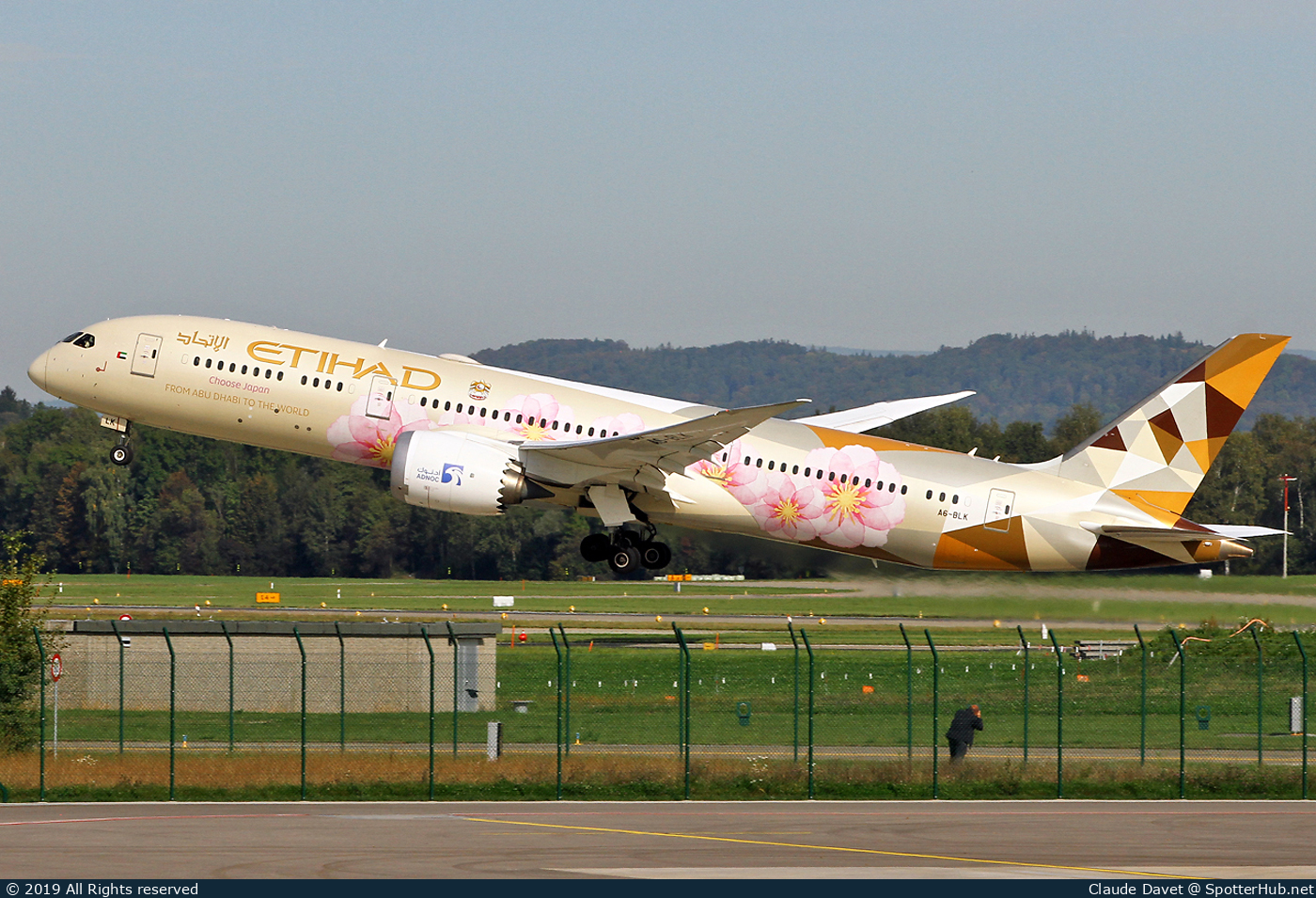 Photo of A6-BLK - Boeing 787-9 Dreamliner operated by Etihad Airways