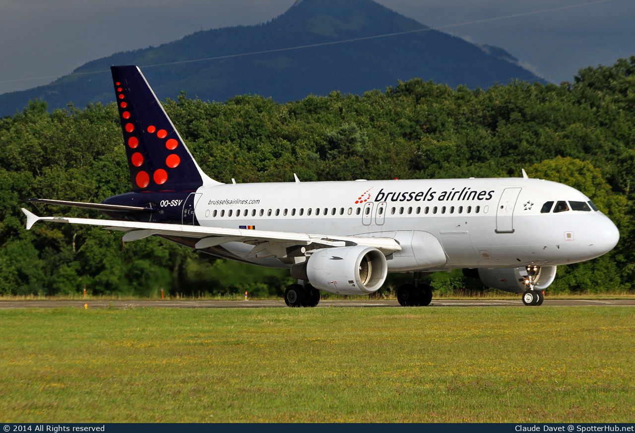 Photo of OO-SSV - Airbus A319-111 operated by Brussels Airlines