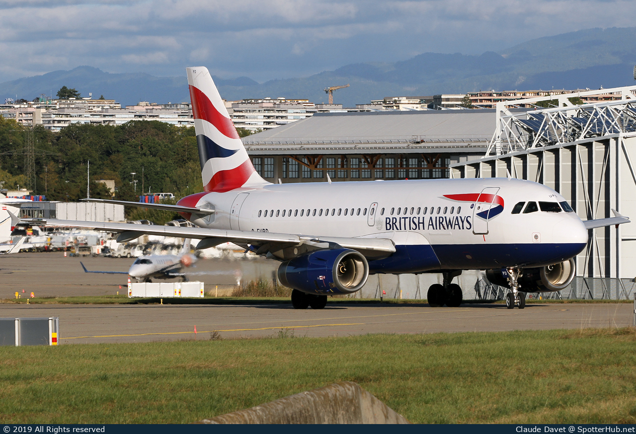 Photo of G-EUPD - Airbus A319-131 operated by British Airways