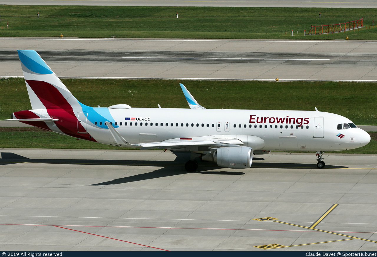 Photo of OE-IQC - Airbus A320-214 operated by Eurowings Europe