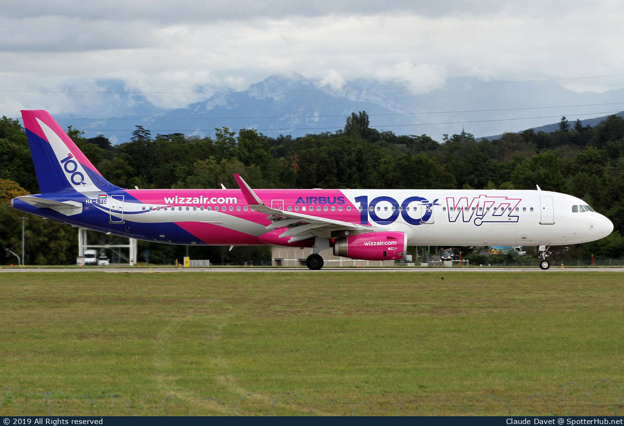 Photo of HA-LTD - Airbus A321-231 operated by Wizz Air