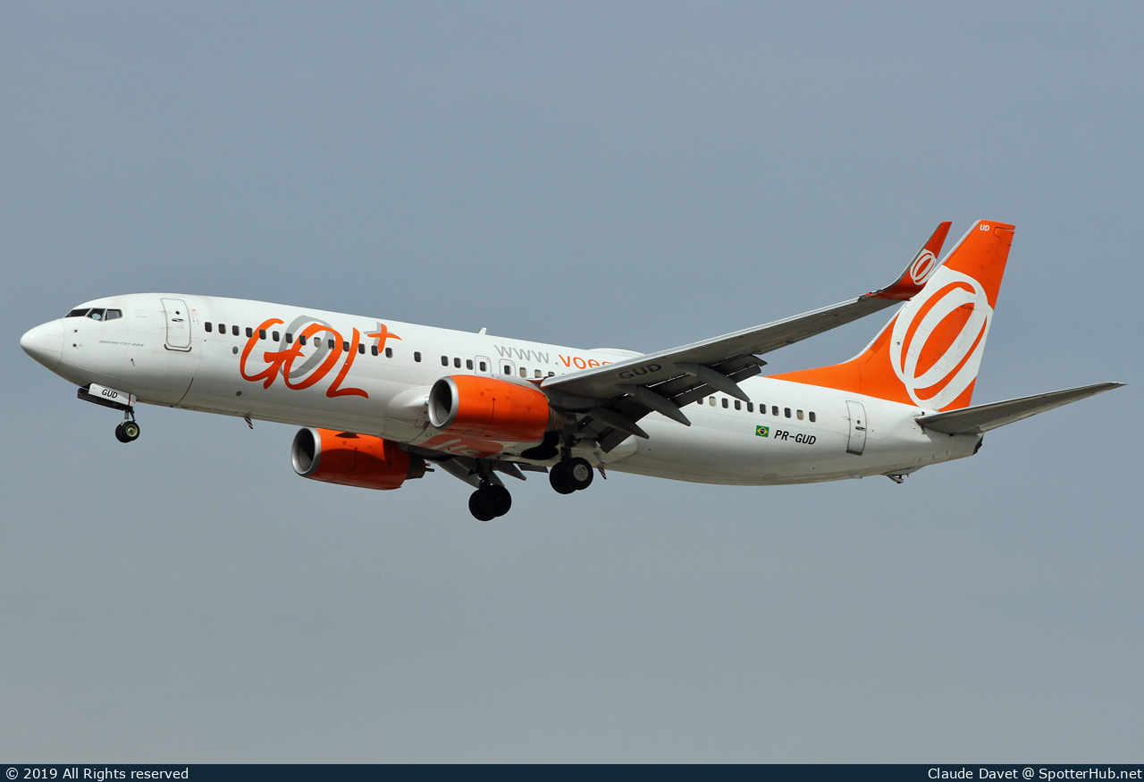 Photo of PR-GUD - Boeing 737-8EH operated by GOL Linhas Aéreas