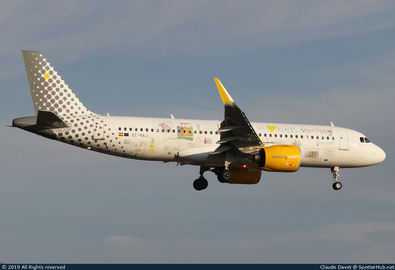 Photo of EC-NAJ - Airbus A320-271N operated by Vueling