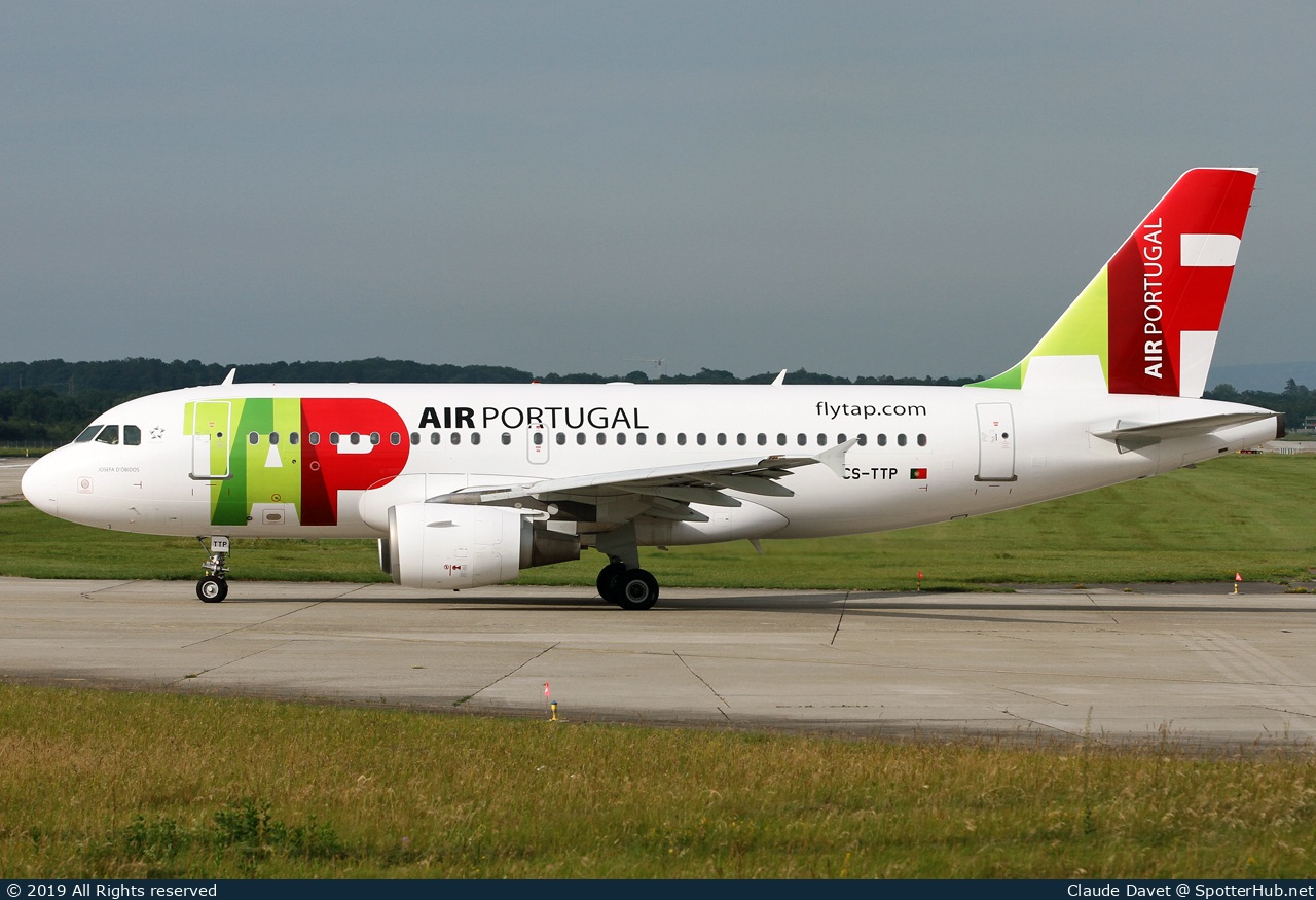 Photo of CS-TTP - Airbus A319-111 operated by TAP Air Portugal
