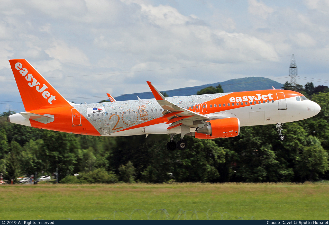 Photo of OE-INQ - Airbus A320-214 operated by easyJet Europe