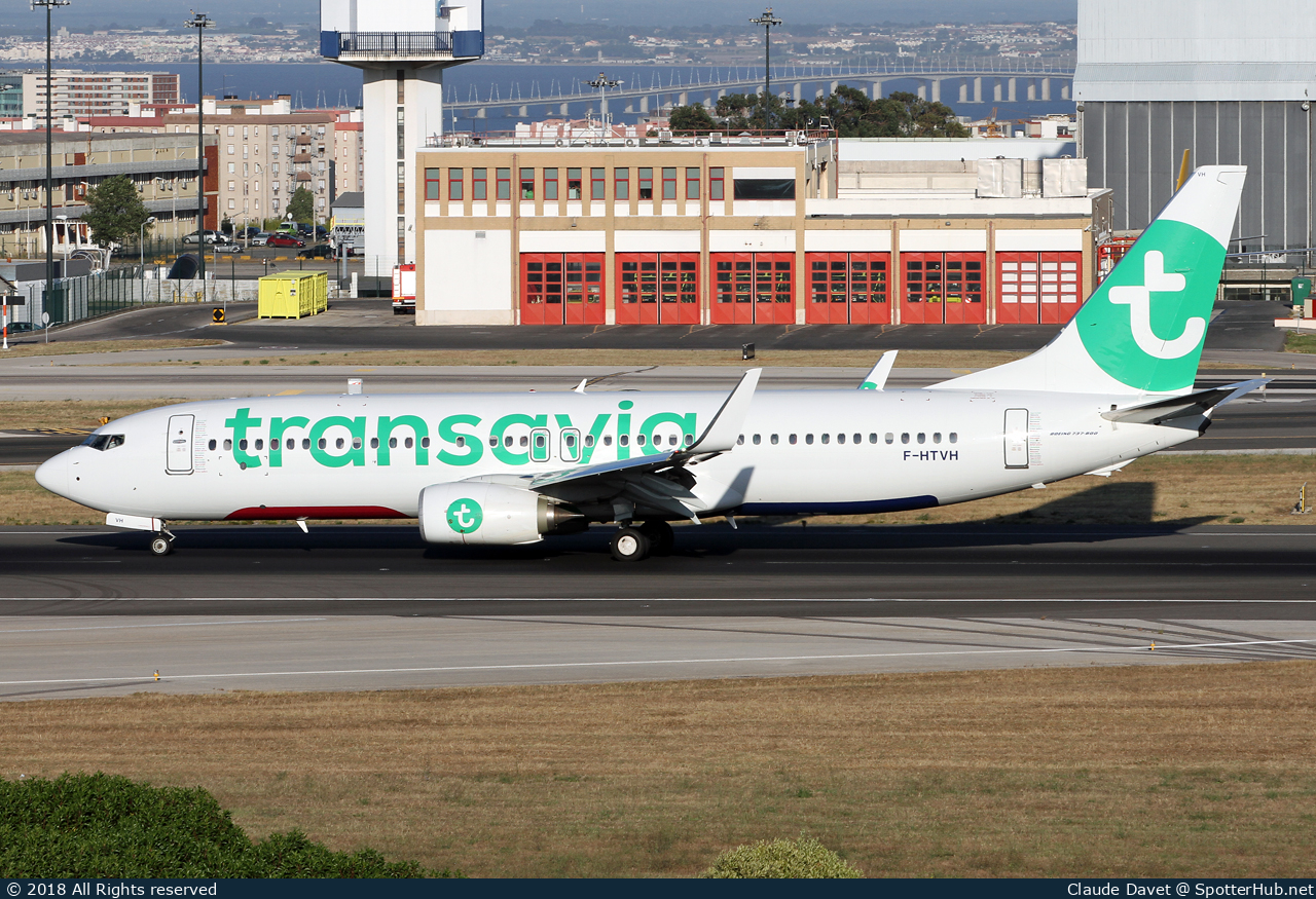 Photo of F-HTVH - Boeing 737-8K2 operated by Transavia France