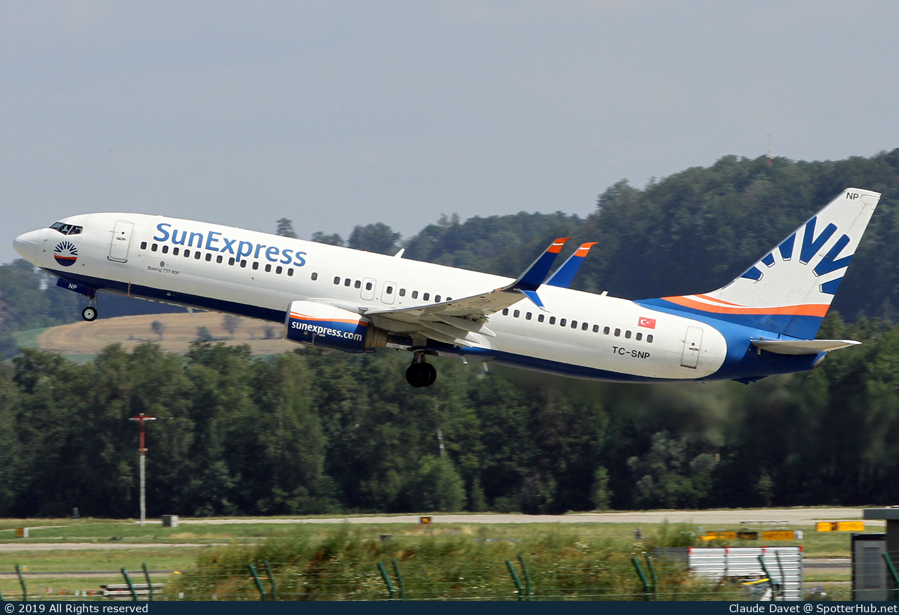 Photo of TC-SNP - Boeing 737-8HC operated by SunExpress