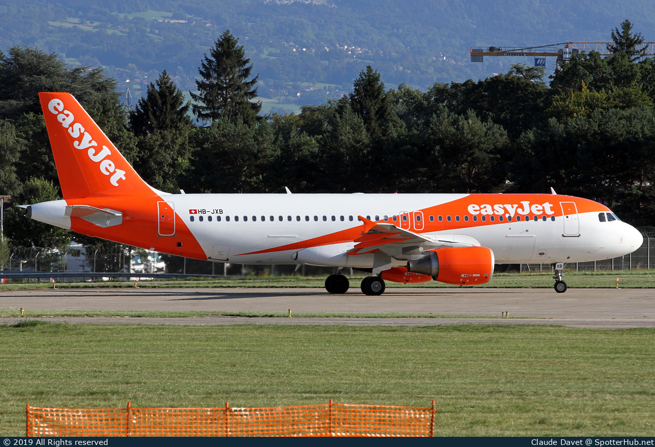 Photo of HB-JXB - Airbus A320-214 operated by easyJet Switzerland