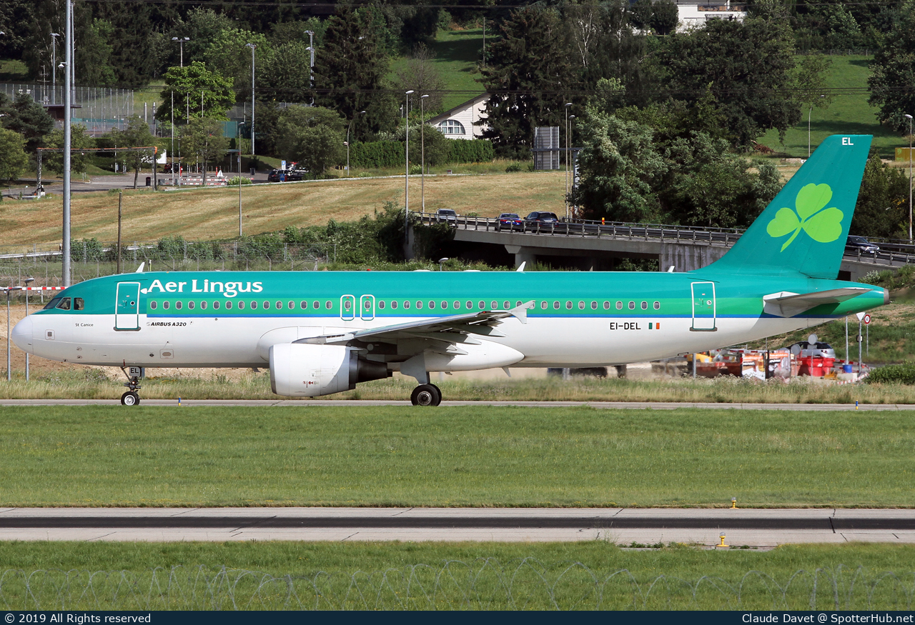 Photo of EI-DEL - Airbus A320-214 operated by Aer Lingus