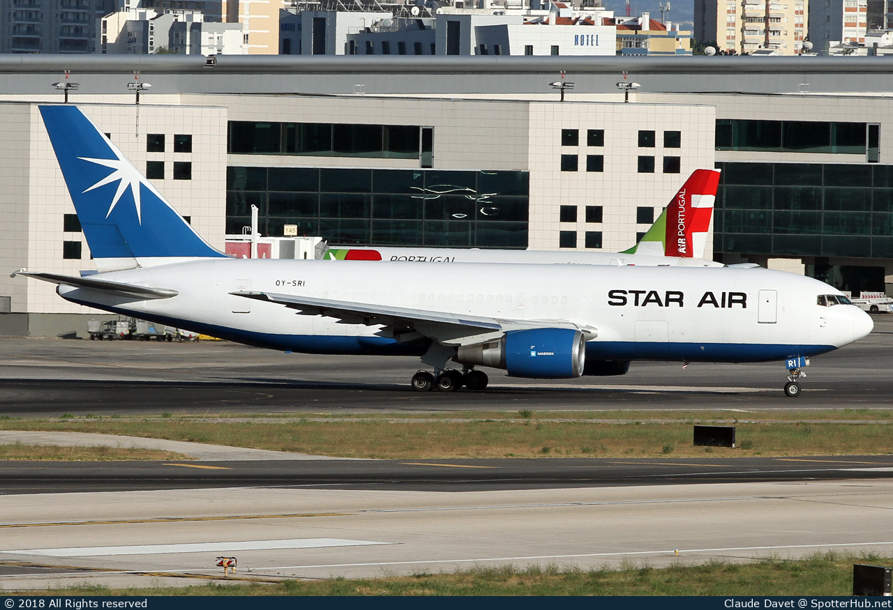 Photo of OY-SRI - Boeing 767-25E(BDSF) operated by Star Air