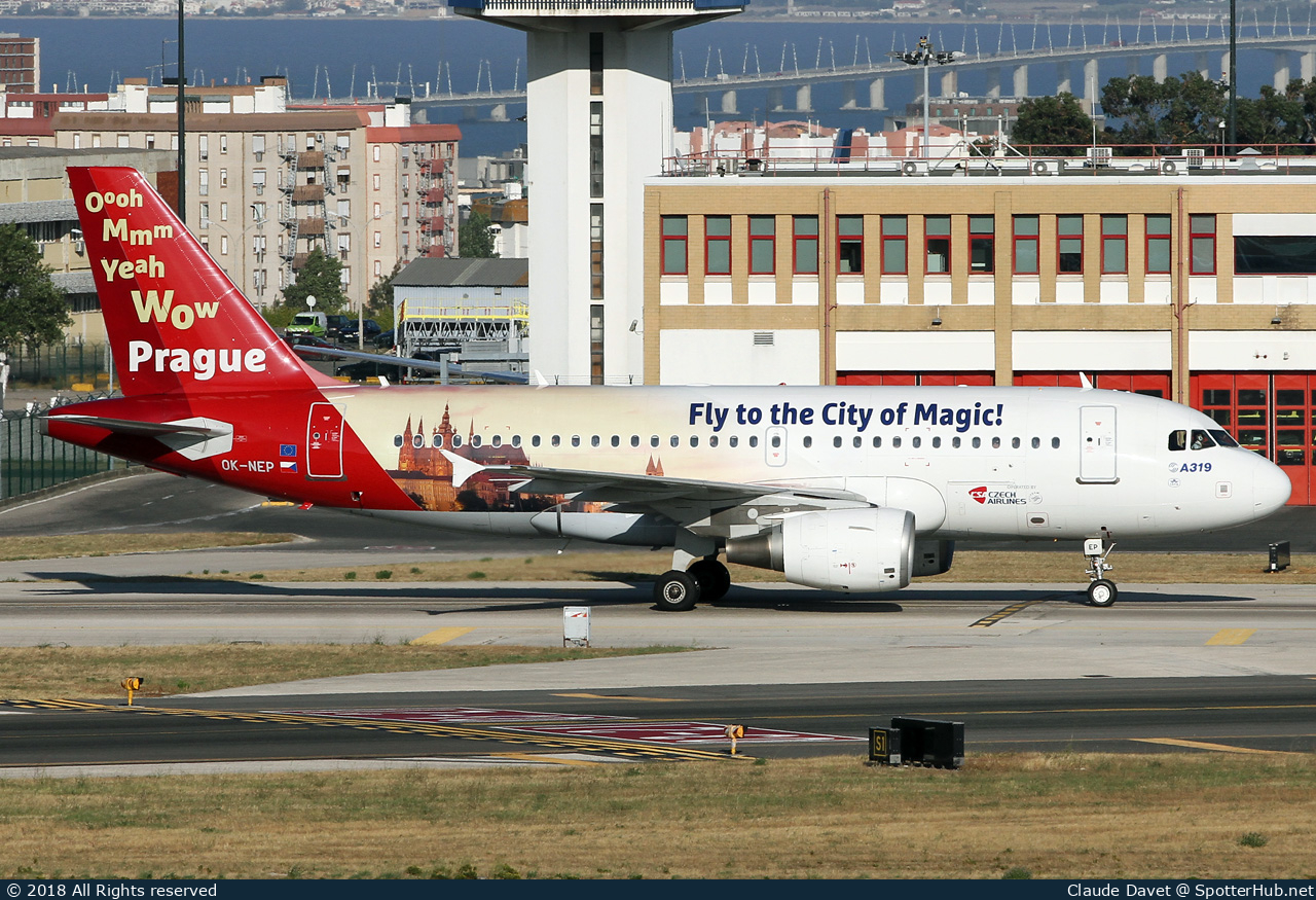 Photo of OK-NEP - Airbus A319-112 operated by CSA Czech Airlines