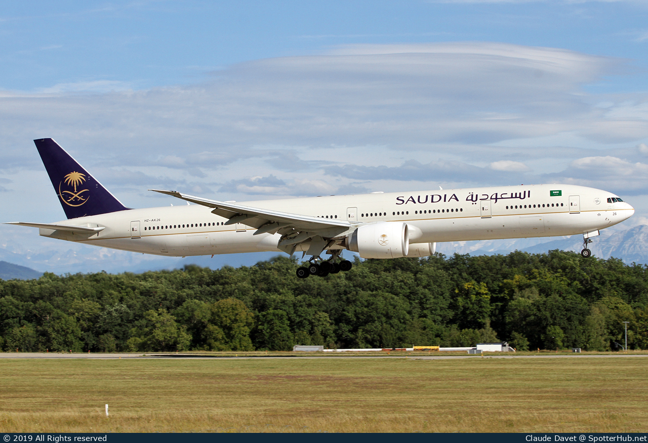 Photo of HZ-AK26 - Boeing 777-368(ER) operated by Saudia