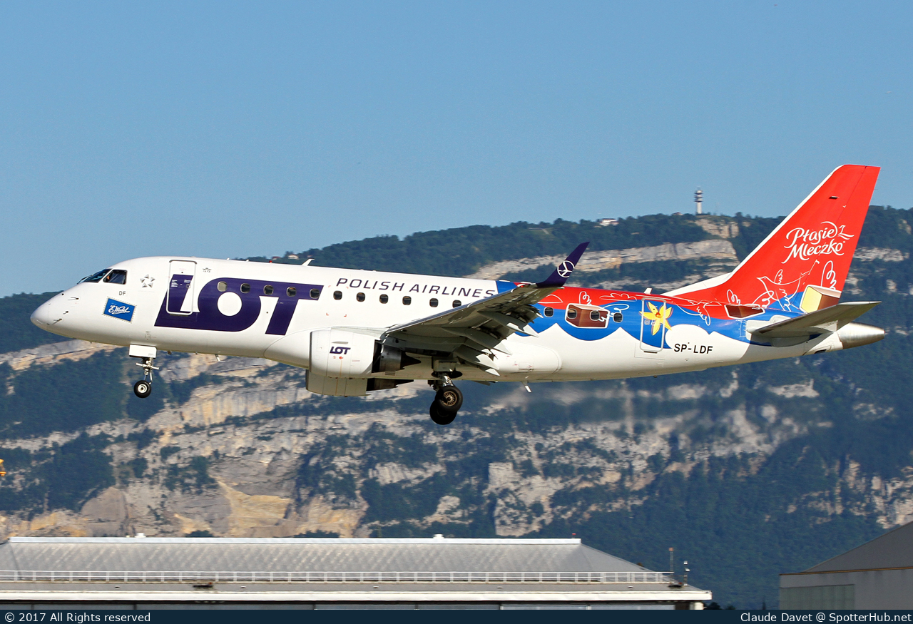 Photo of SP-LDF - Embraer ERJ-170LR operated by LOT Polish Airlines