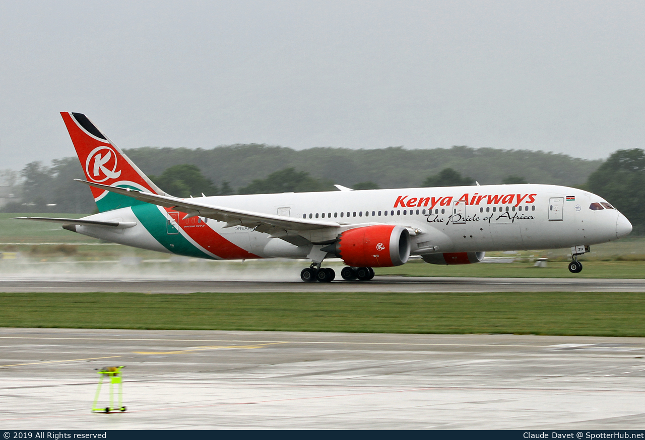 Photo of 5Y-KZD - Boeing 787-8 Dreamliner operated by Kenya Airways