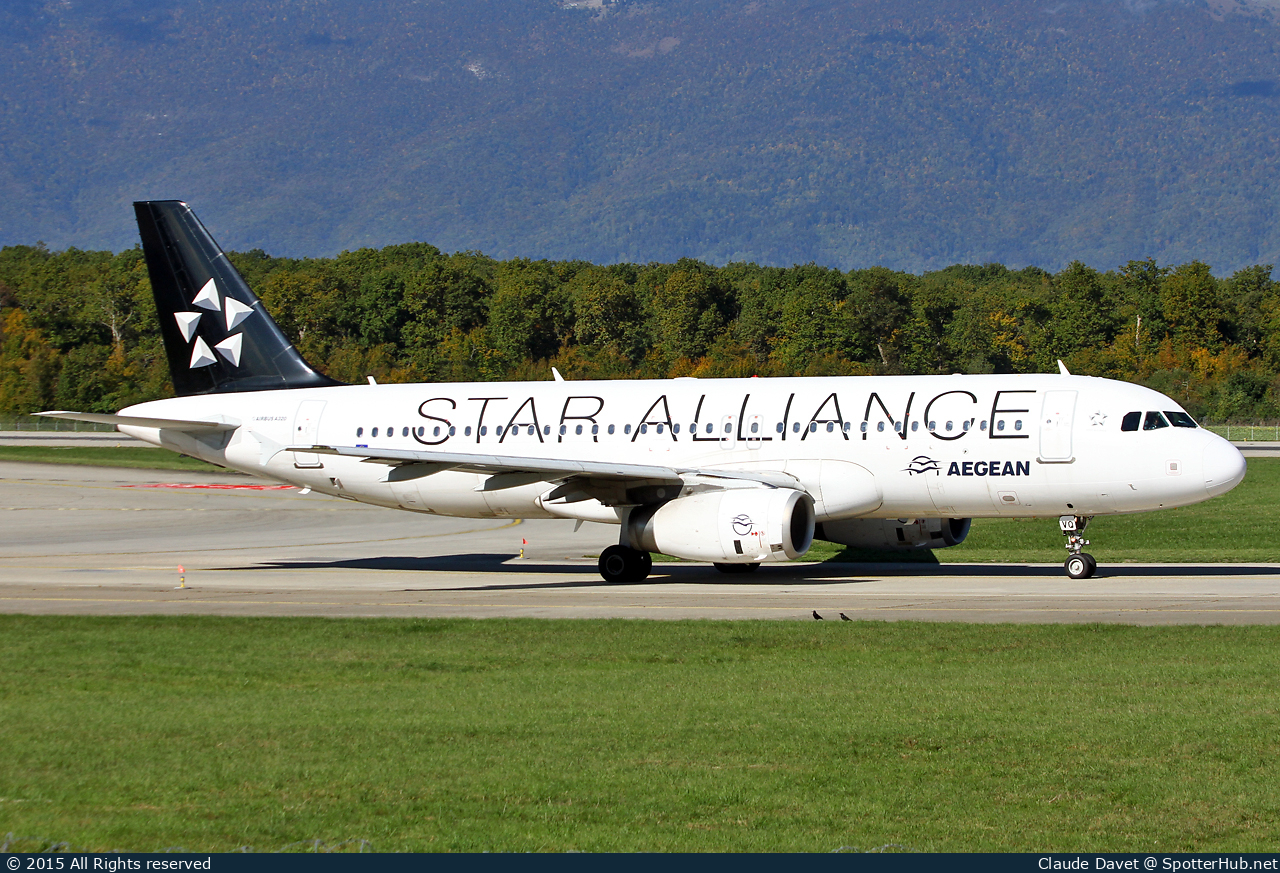 Photo of SX-DVQ - Airbus A320-232 operated by Aegean Airlines