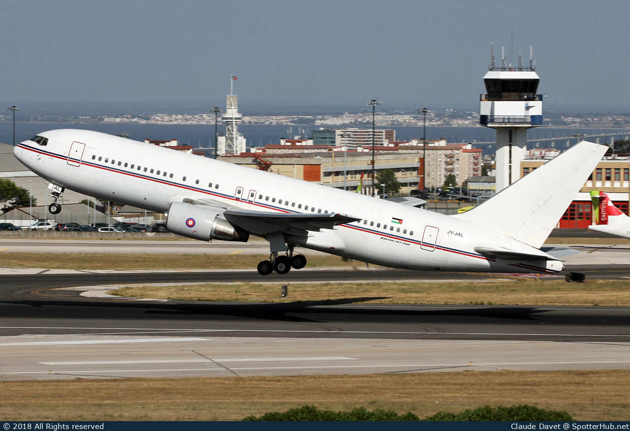 Photo of JY-JAL - Boeing 767-204(ER) operated by Jordan Aviation