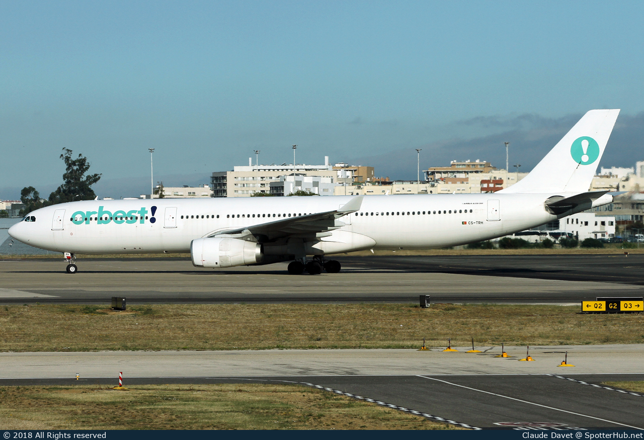 Photo of CS-TRH - Airbus A330-343 operated by Orbest Airlines