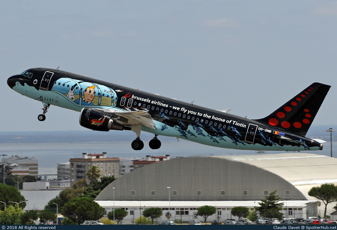 Photo of OO-SNB - Airbus A320-214 operated by Brussels Airlines