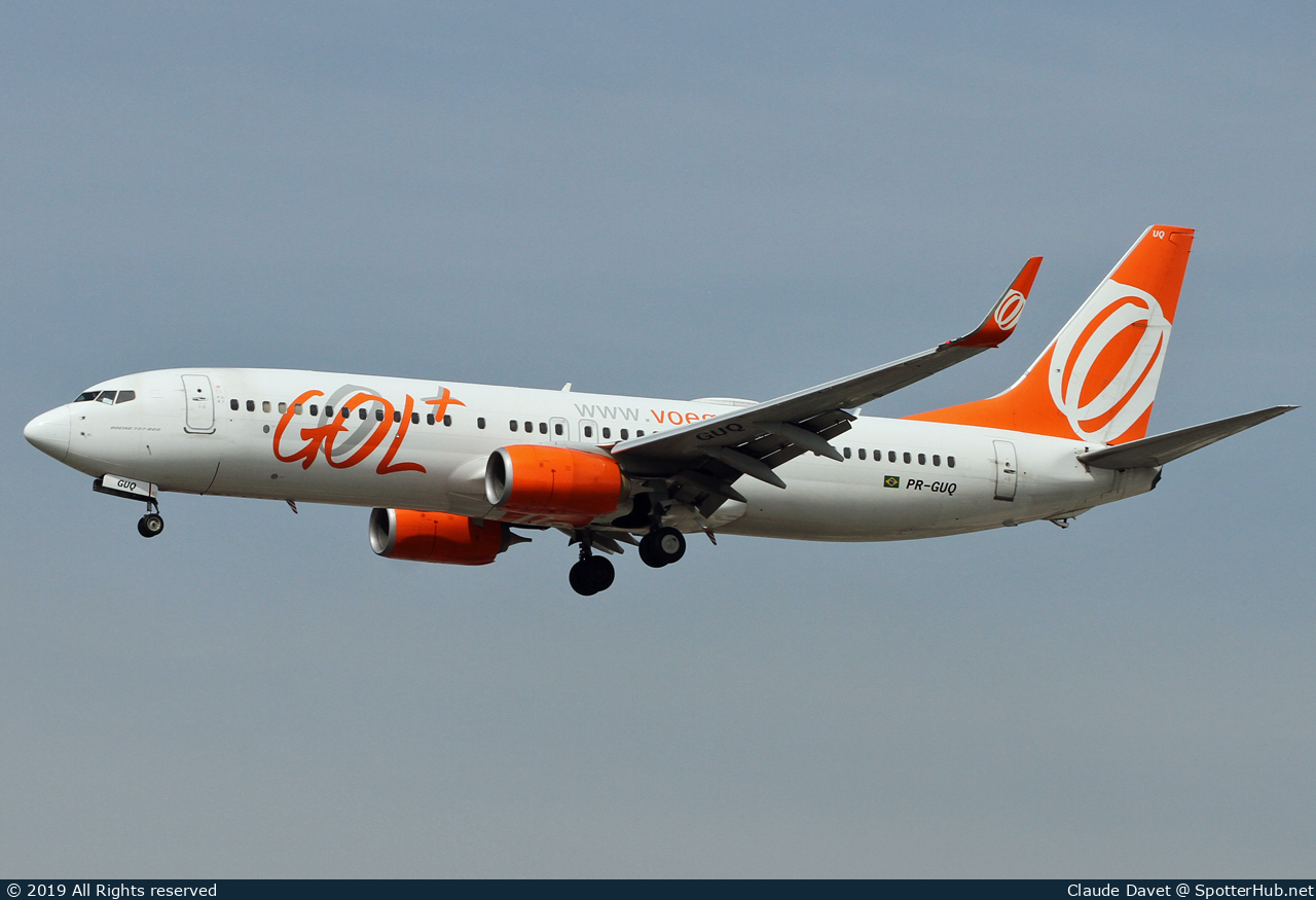 Photo of PR-GUQ - Boeing 737-8EH operated by GOL Linhas Aéreas