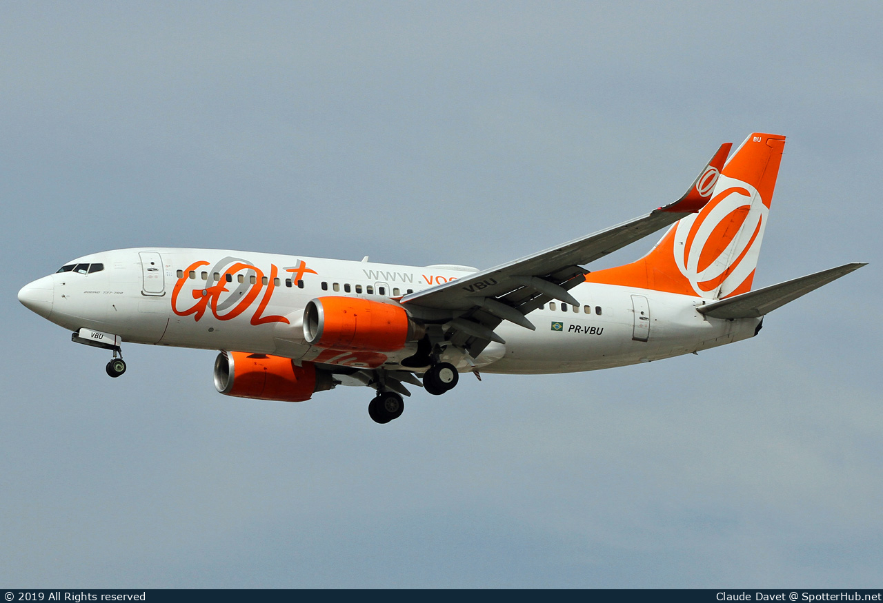 Photo of PR-VBU - Boeing 737-76N operated by GOL Linhas Aéreas