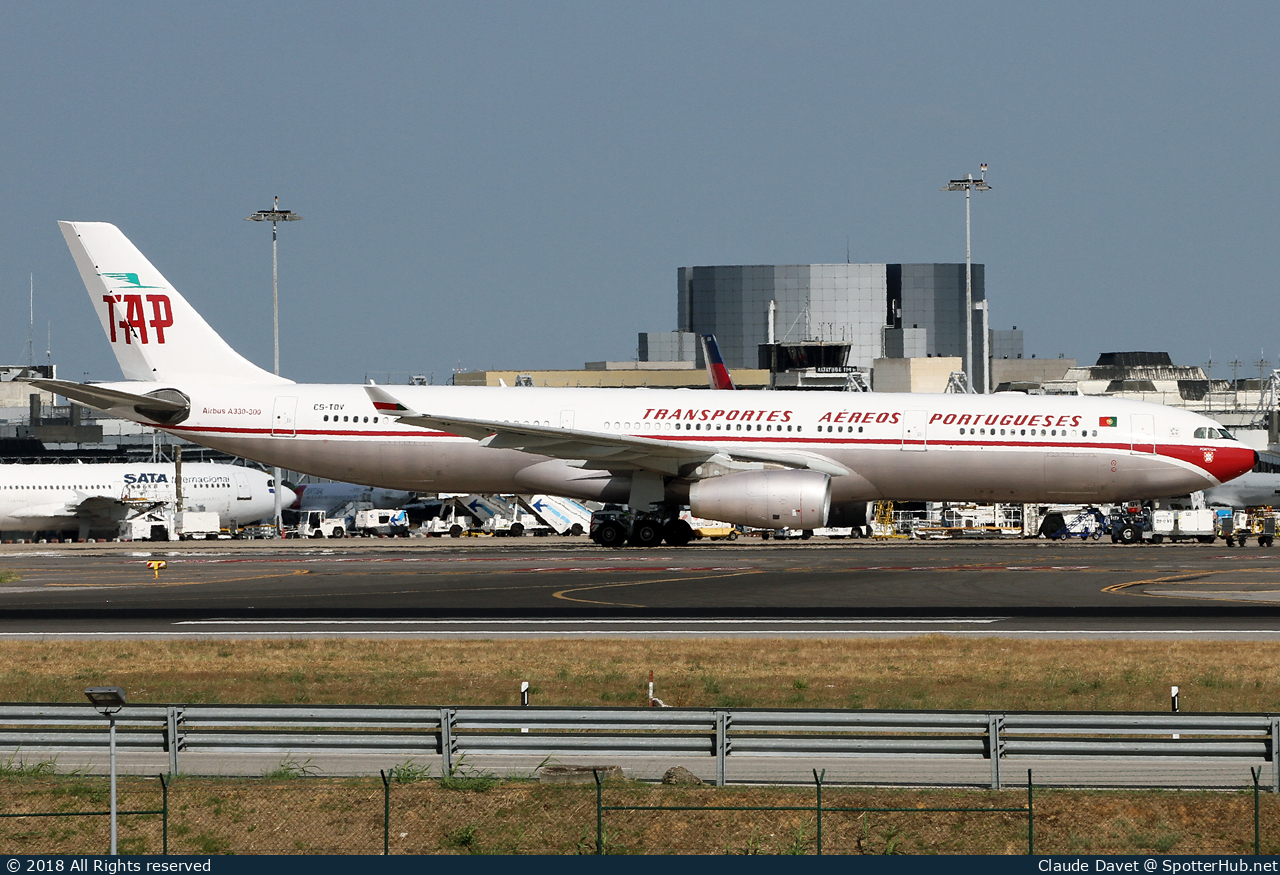 Photo of CS-TOV - Airbus A330-343 operated by TAP Air Portugal