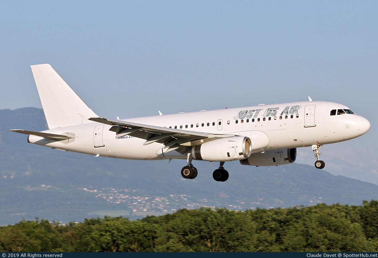 Photo of YR-URS - Airbus A319-132 operated by Just Us Air