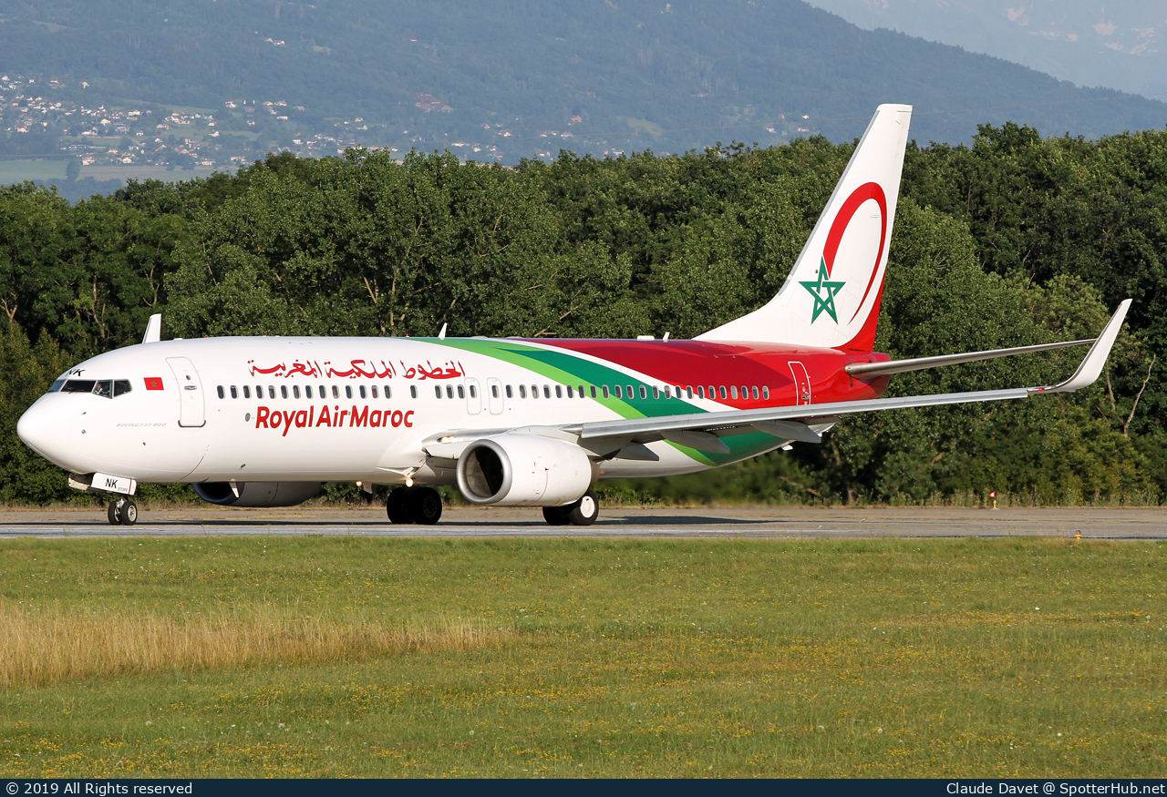 Photo of CN-RNK - Boeing 737-8B6 operated by Royal Air Maroc