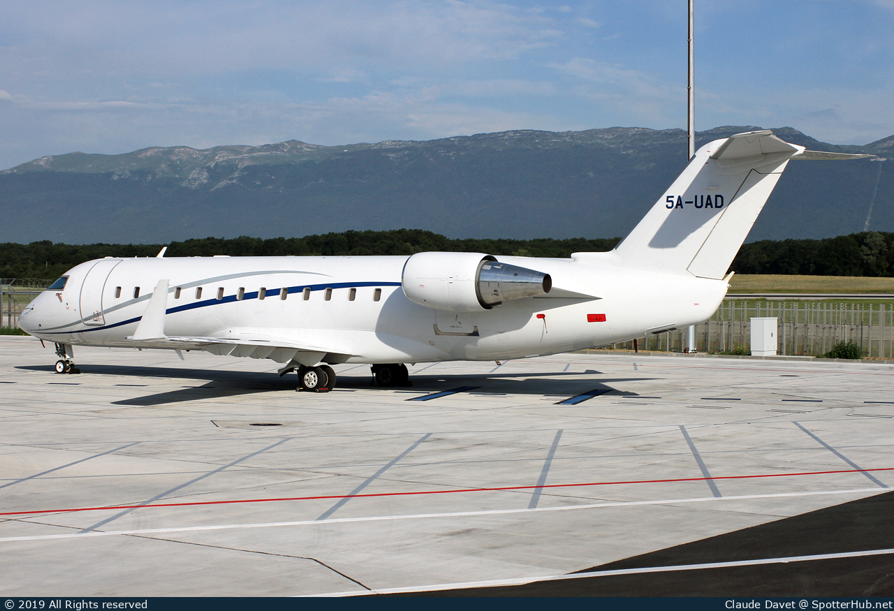 Photo of 5A-UAD - Bombardier Challenger 850 operated by United Aviation