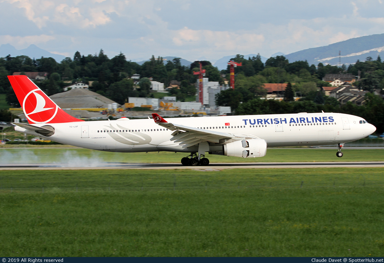 Photo of TC-LOF - Airbus A330-343 operated by Turkish Airlines