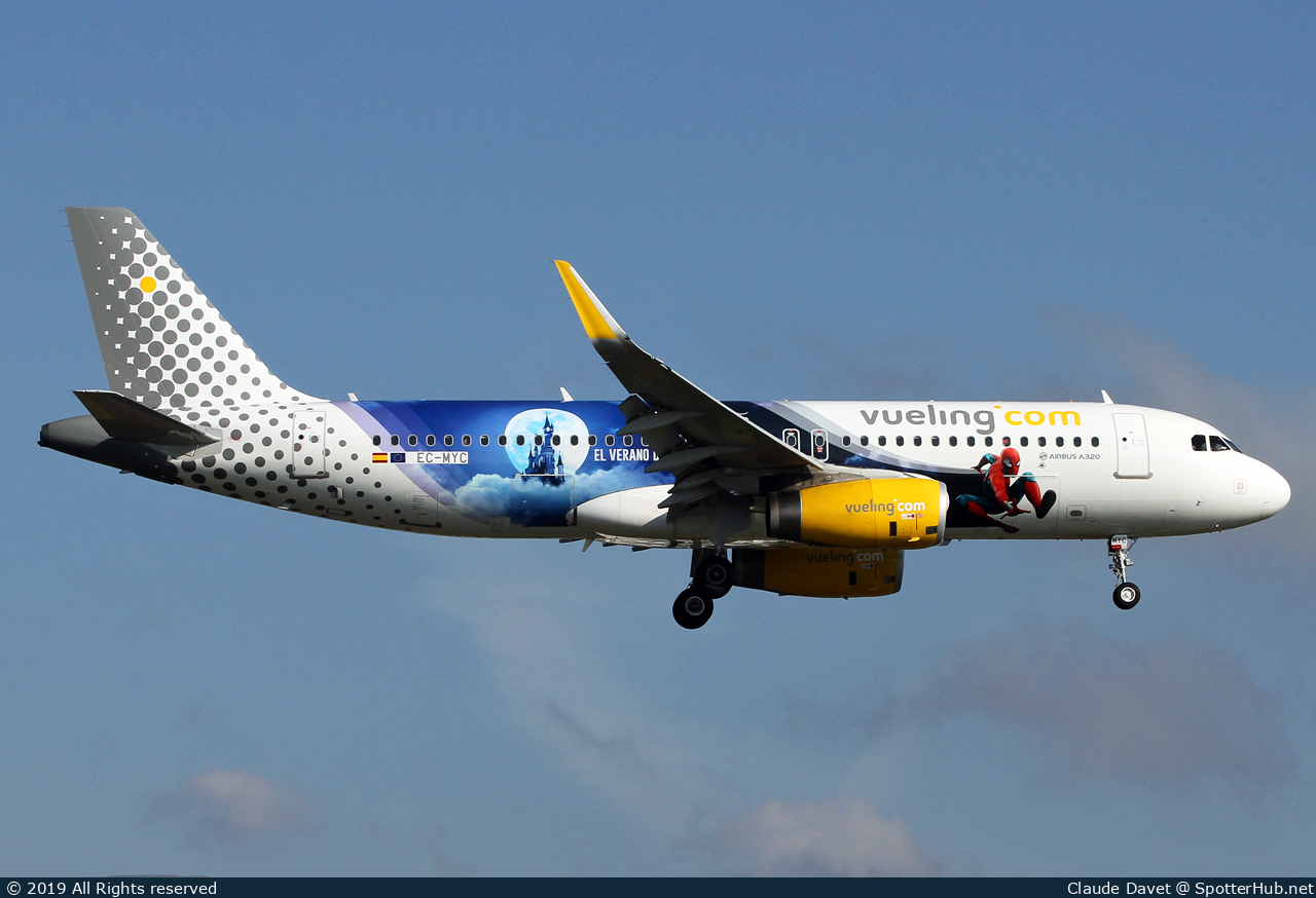 Photo of EC-MYC - Airbus A320-232 operated by Vueling
