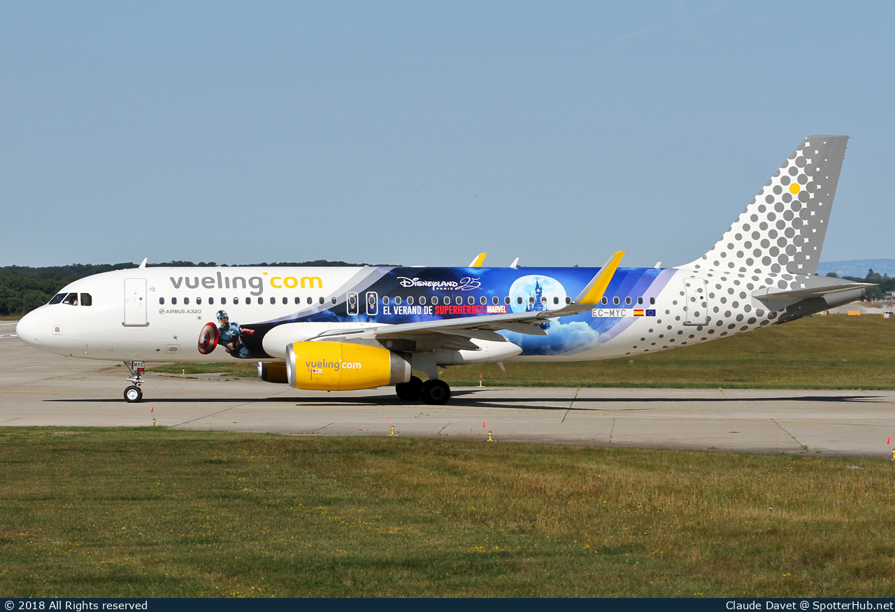 Photo of EC-MYC - Airbus A320-232 operated by Vueling