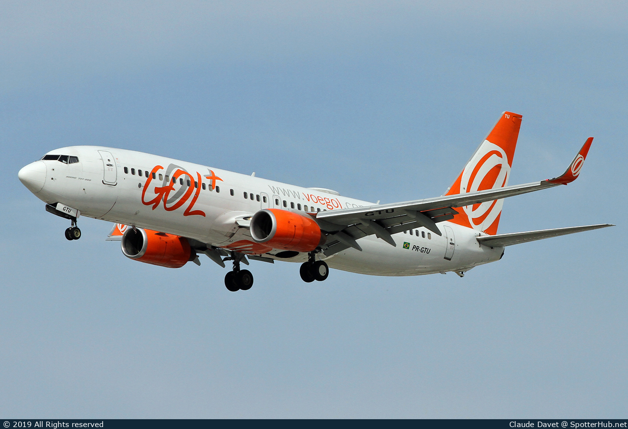 Photo of PR-GTU - Boeing 737-8EH operated by GOL Linhas Aéreas
