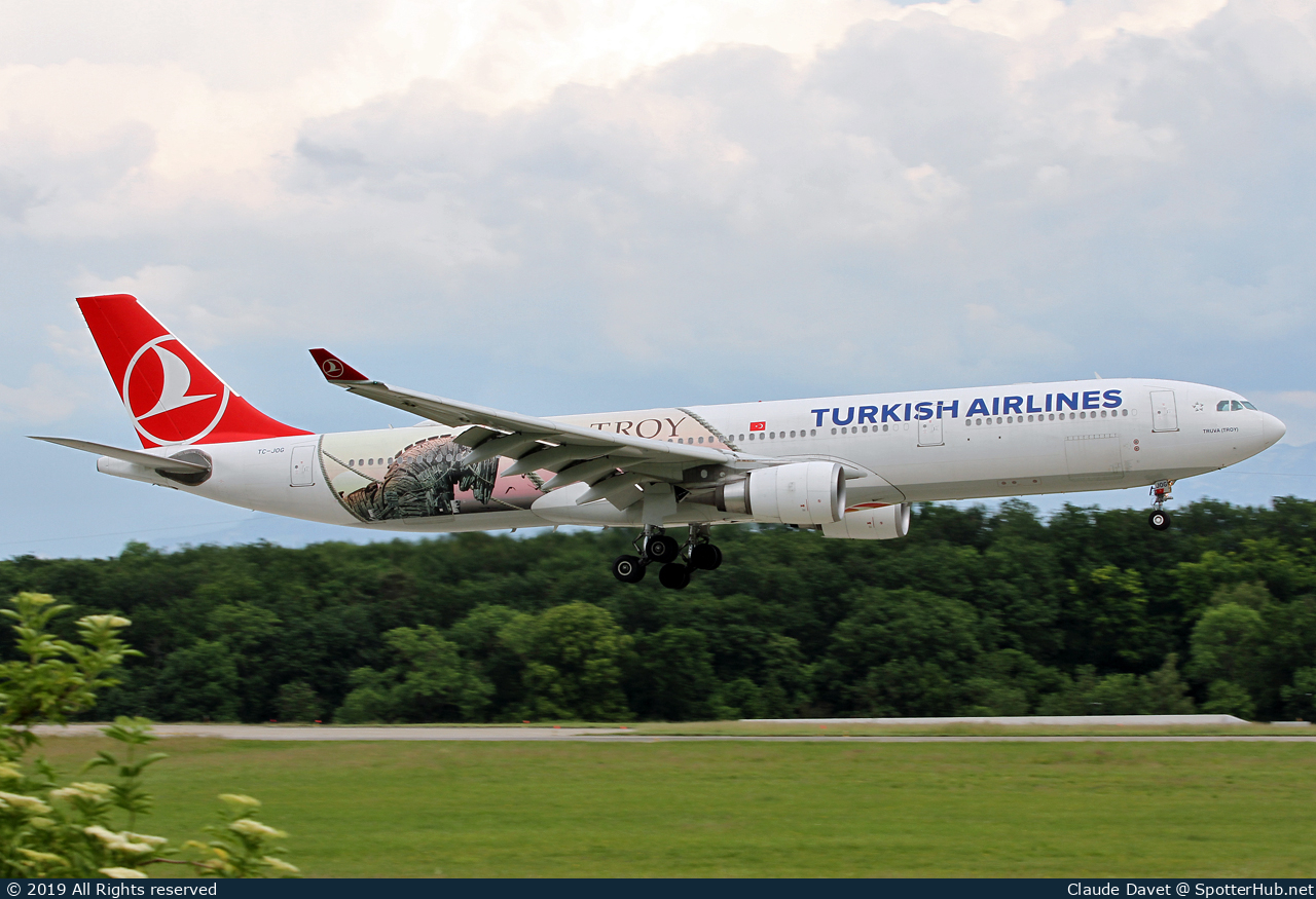 Photo of TC-JOG - Airbus A330-303 operated by Turkish Airlines
