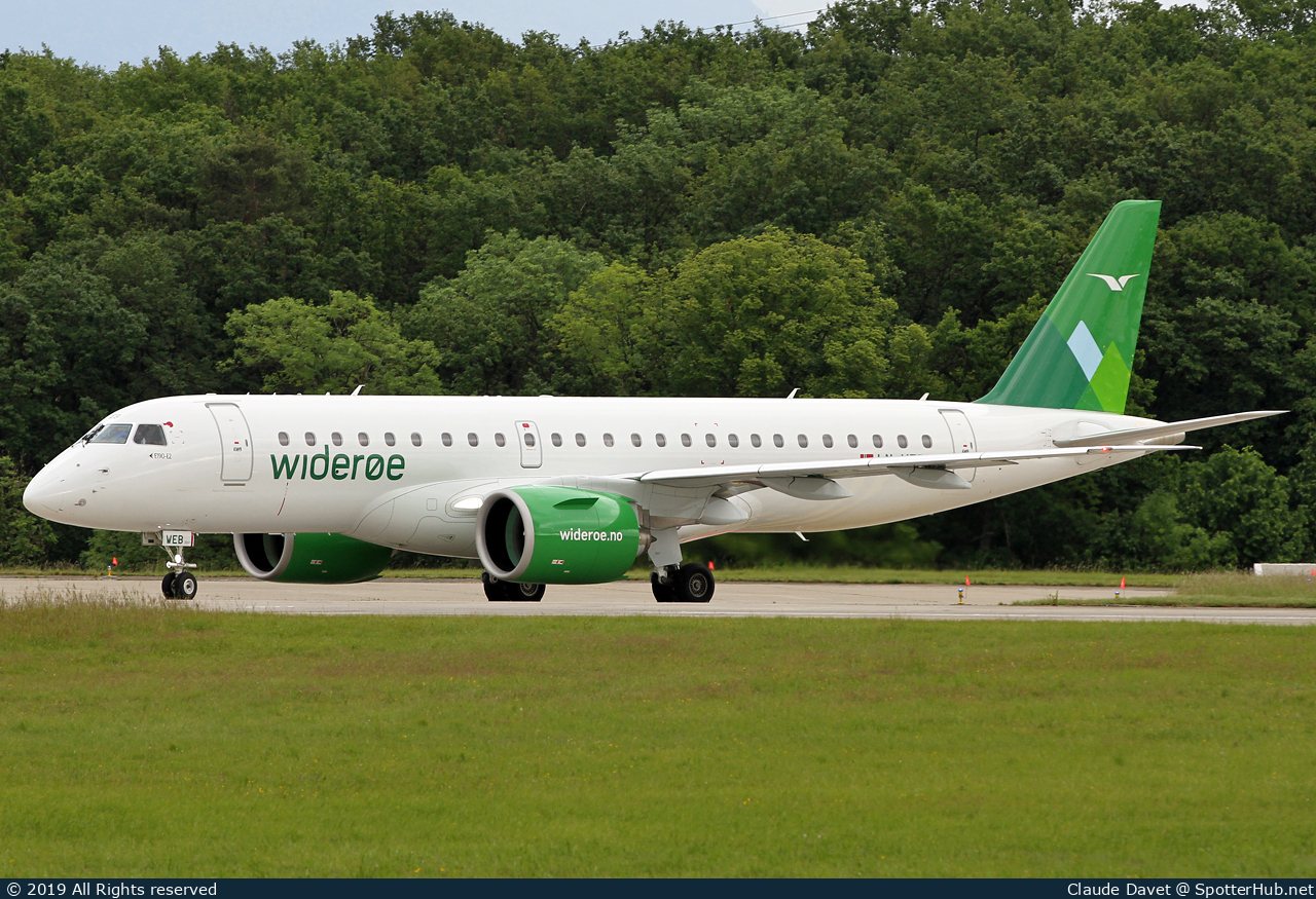 Photo of LN-WEB - Embraer ERJ-190-E2 operated by Widerøe