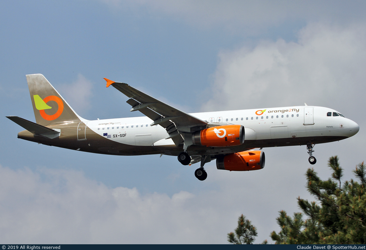 Photo of SX-SOF - Airbus A320-232 operated by Orange2fly
