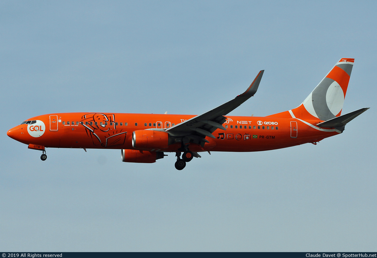 Photo of PR-GTM - Boeing 737-8EH operated by GOL Linhas Aéreas
