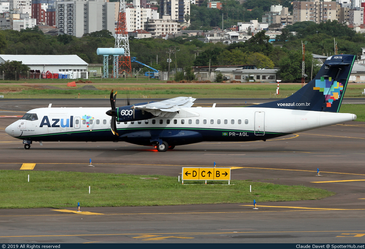 Photo of PR-AQL - ATR 72-600 operated by Azul