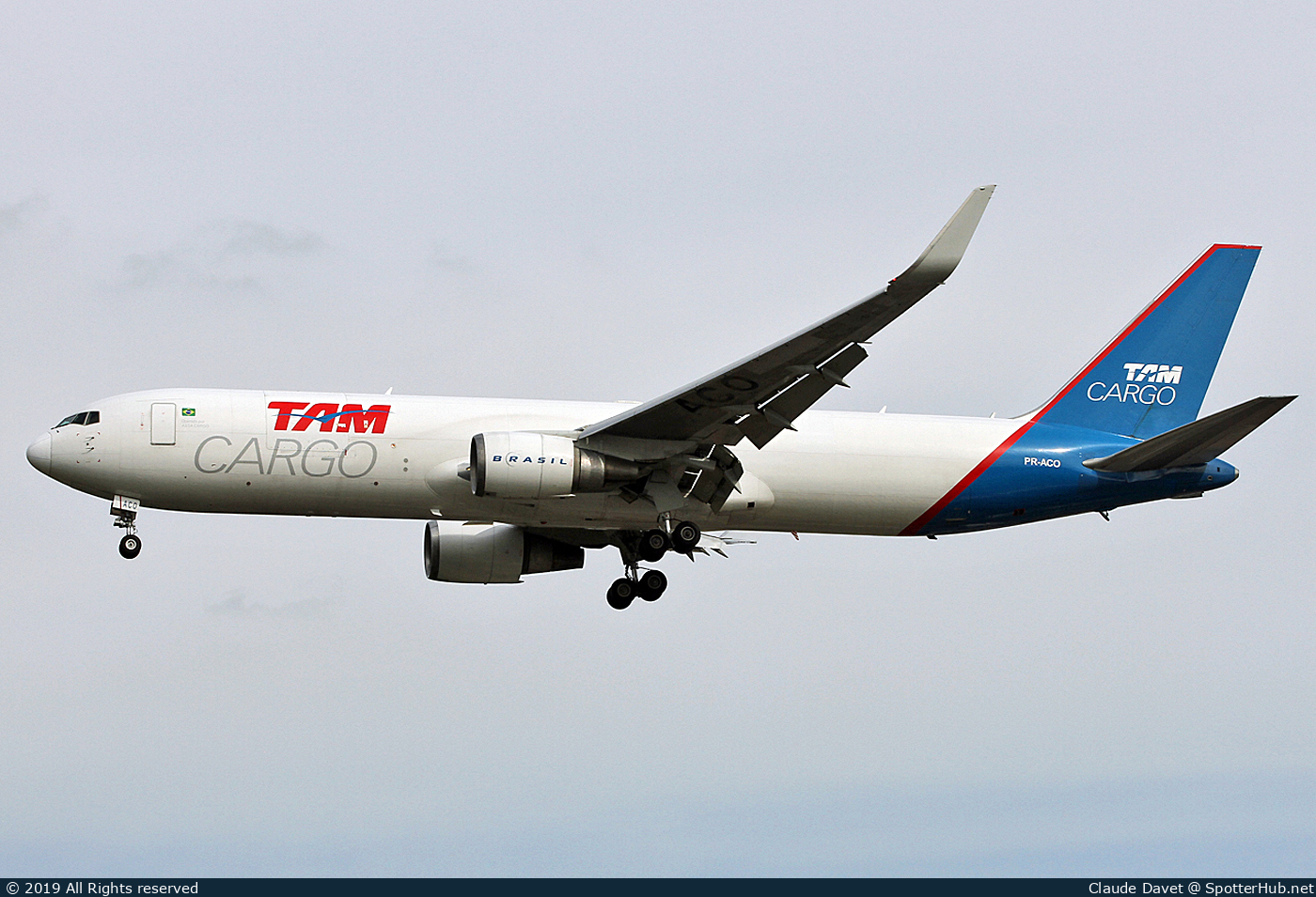 Photo of PR-ACO - Boeing 767-346F(ER) operated by TAM Cargo