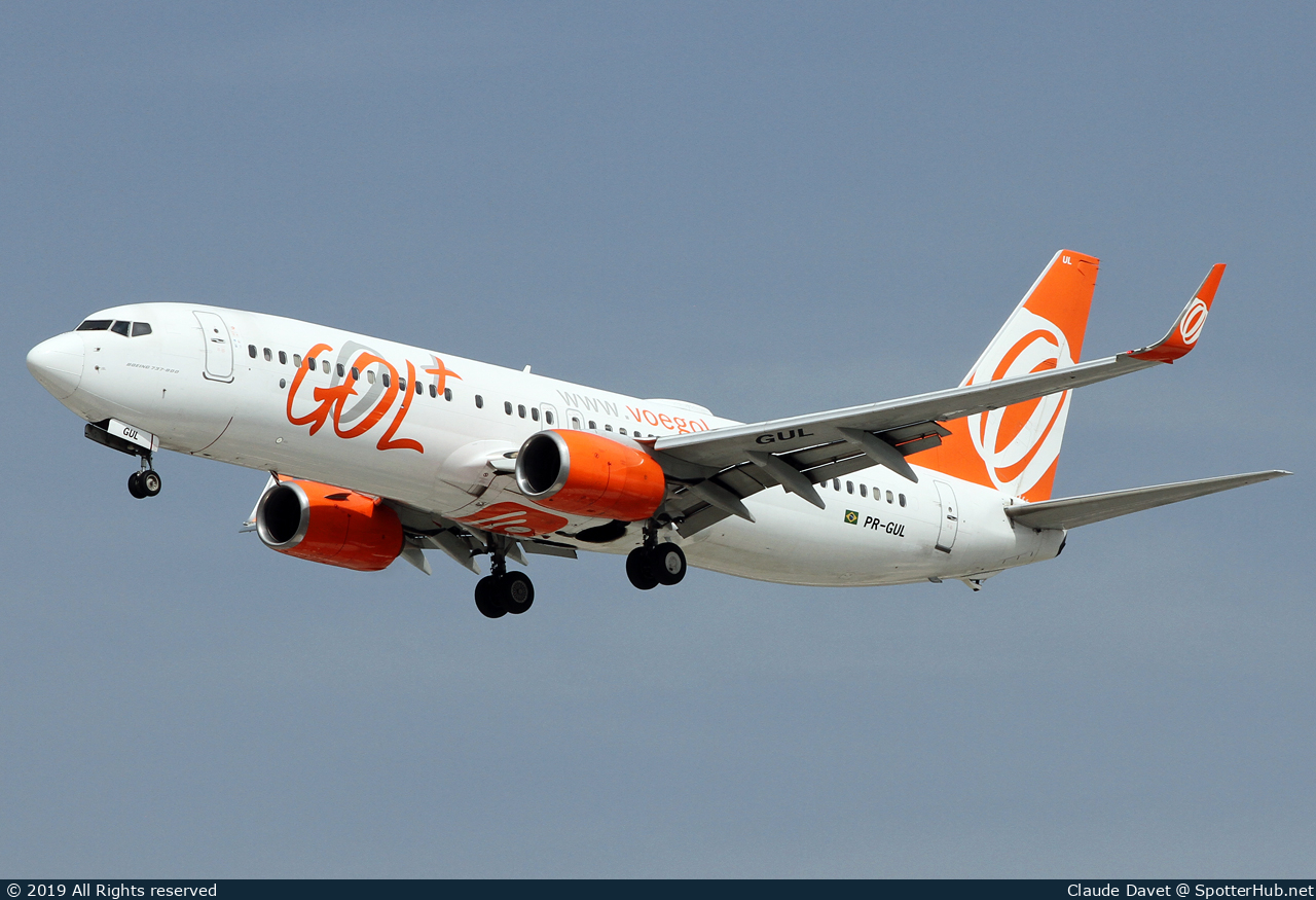Photo of PR-GUL - Boeing 737-8EH operated by GOL Linhas Aéreas