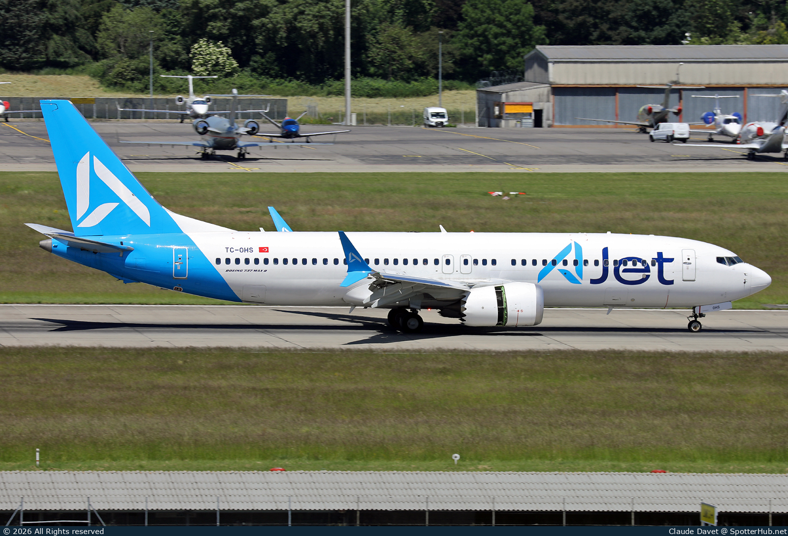 Photo of TC-OHS - Boeing 737 MAX 8 operated by AJet