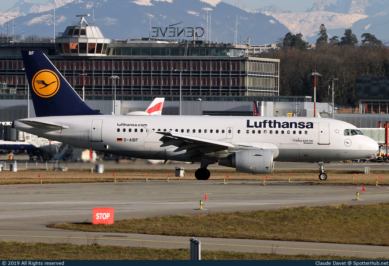 Photo of D-AIBF - Airbus A319-112 operated by Lufthansa