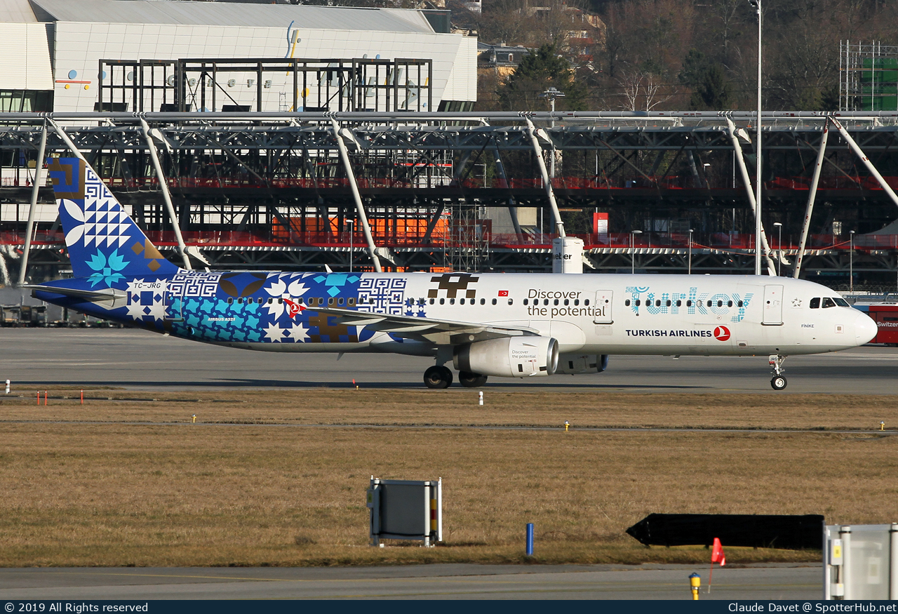 Photo of TC-JRG - Airbus A321-231 operated by Turkish Airlines