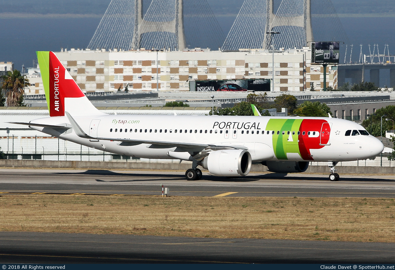 Photo of CS-TVA - Airbus A320-251N operated by TAP Air Portugal