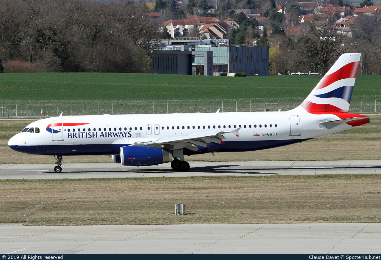 Photo of G-GATH - Airbus A320-232 operated by British Airways