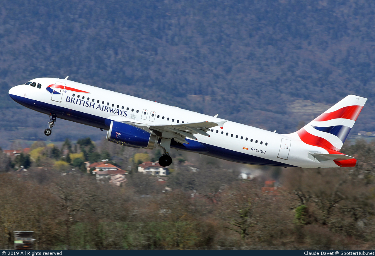 Photo of G-EUUB - Airbus A320-232 operated by British Airways
