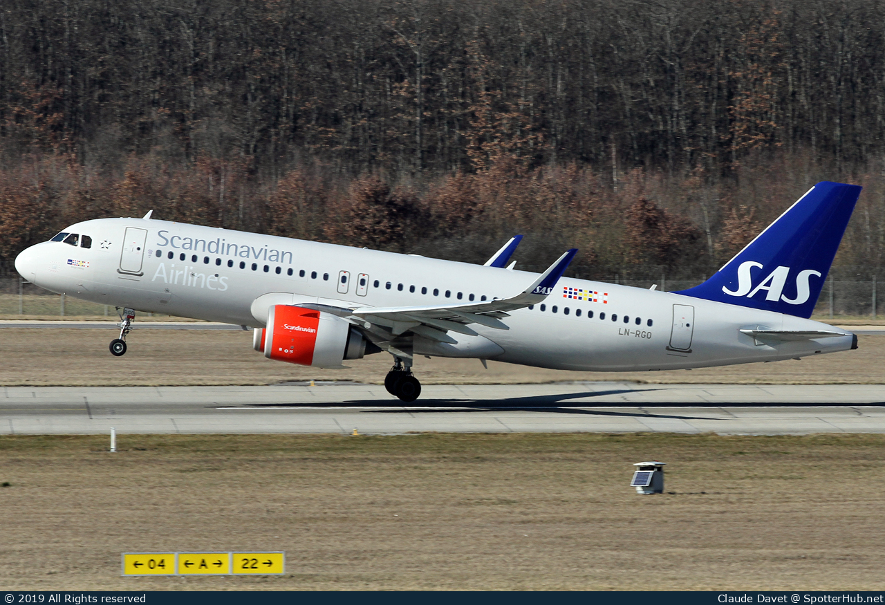 Photo of LN-RGO - Airbus A320-251N operated by SAS Scandinavian Airlines