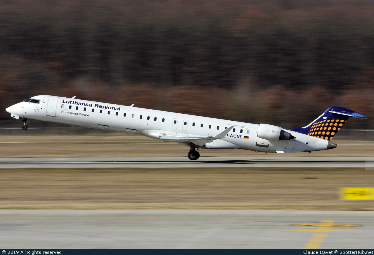 Photo of D-ACNE - Bombardier CRJ-900LR operated by Lufthansa CityLine