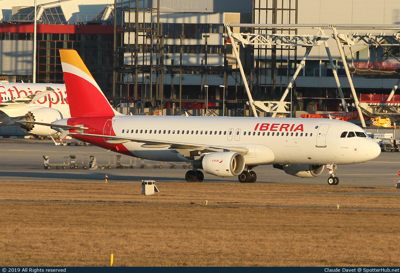 Photo of EC-KOH - Airbus A320-214 operated by Iberia