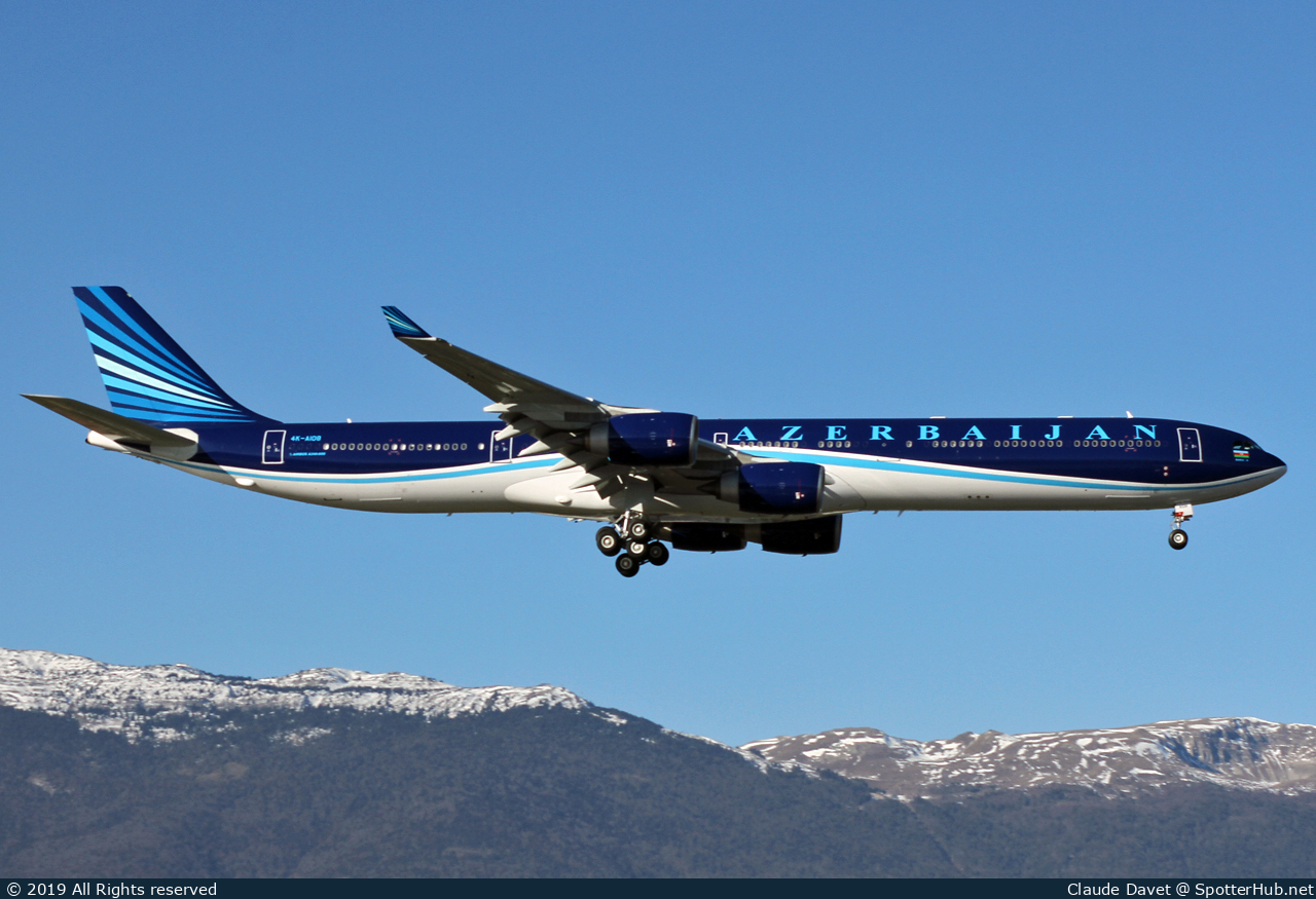 Photo of 4K-AI08 - Airbus A340-642(ACJ) operated by Government of Azerbaijan