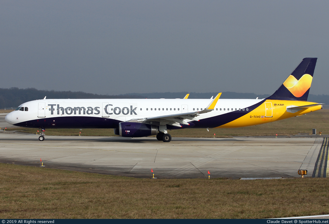 Photo of G-TCVC - Airbus A321-231 operated by Thomas Cook Airlines